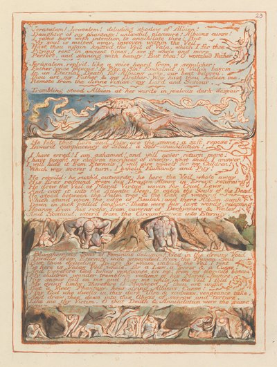 Jerusalem, Tafel 23 von William Blake